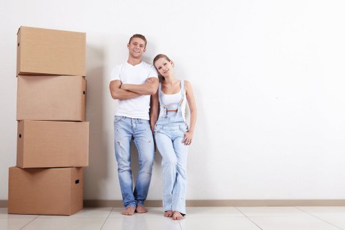 House movers planning a residential move in Islington