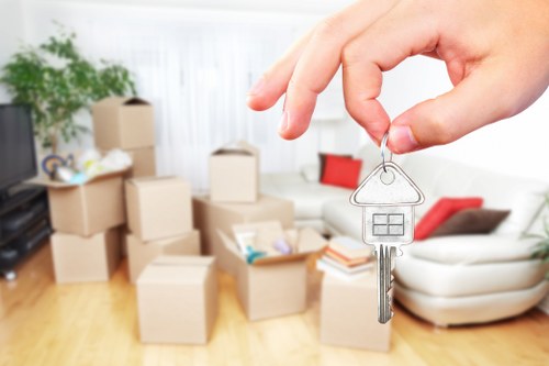 Packing and unpacking support for an Islington home move