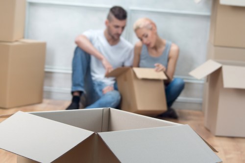 Flat removal service in Islington with careful packing and lifting