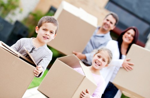 Local movers helping with a flat move in Islington