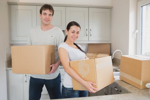 Office relocation with a van-based moving service